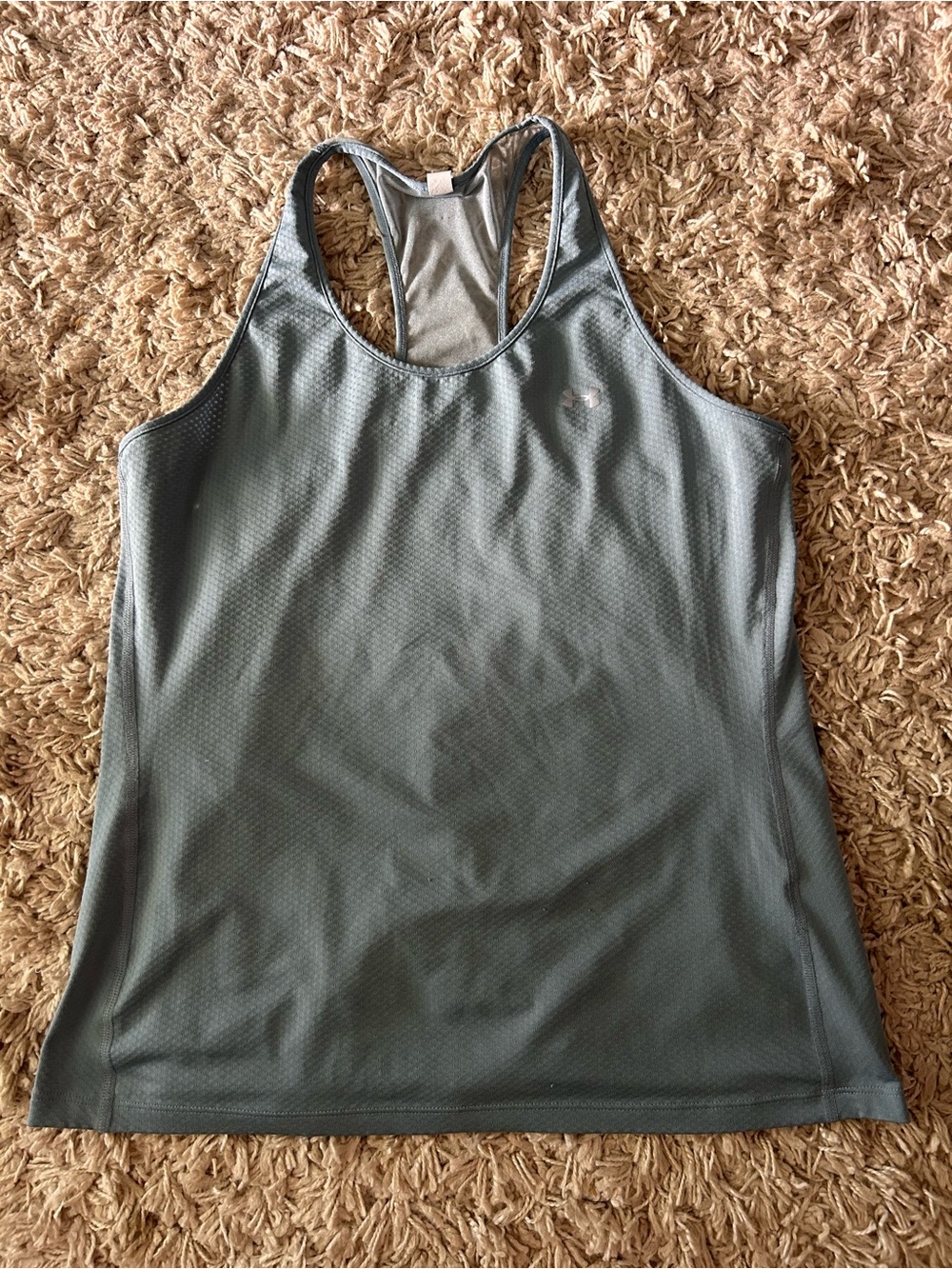 Under Armour mint Green Racerback Performance Tank